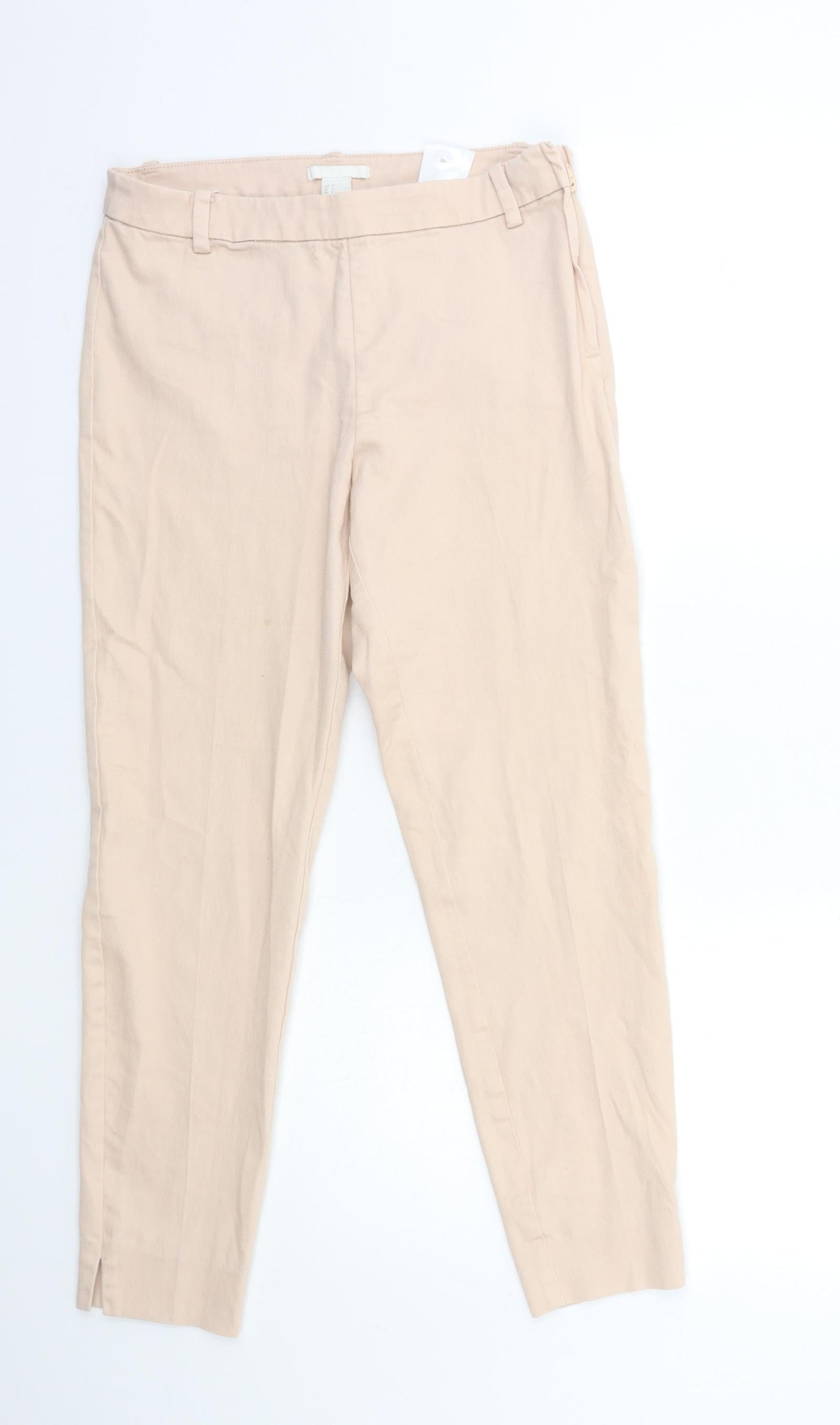 Womens UK Size 8 H&M Regular Fit  Pink Trousers