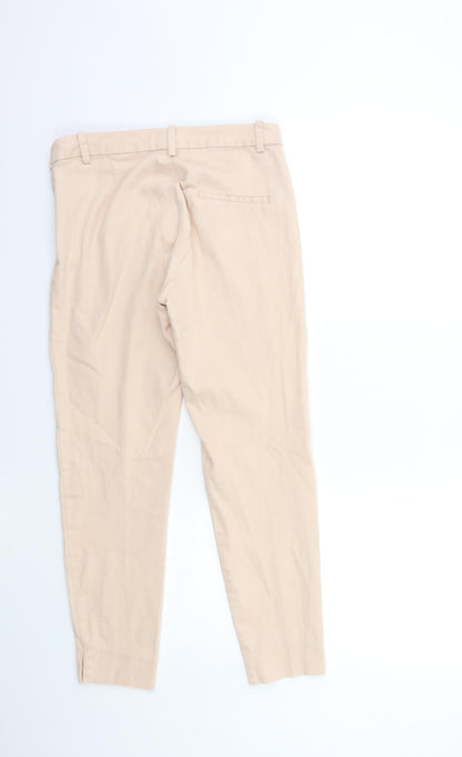 Womens UK Size 8 H&M Regular Fit  Pink Trousers