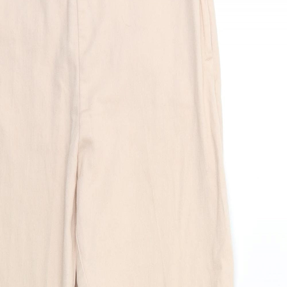Womens UK Size 8 H&M Regular Fit  Pink Trousers
