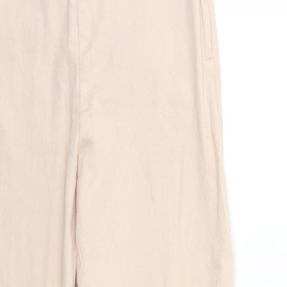 Womens UK Size 8 H&M Regular Fit  Pink Trousers