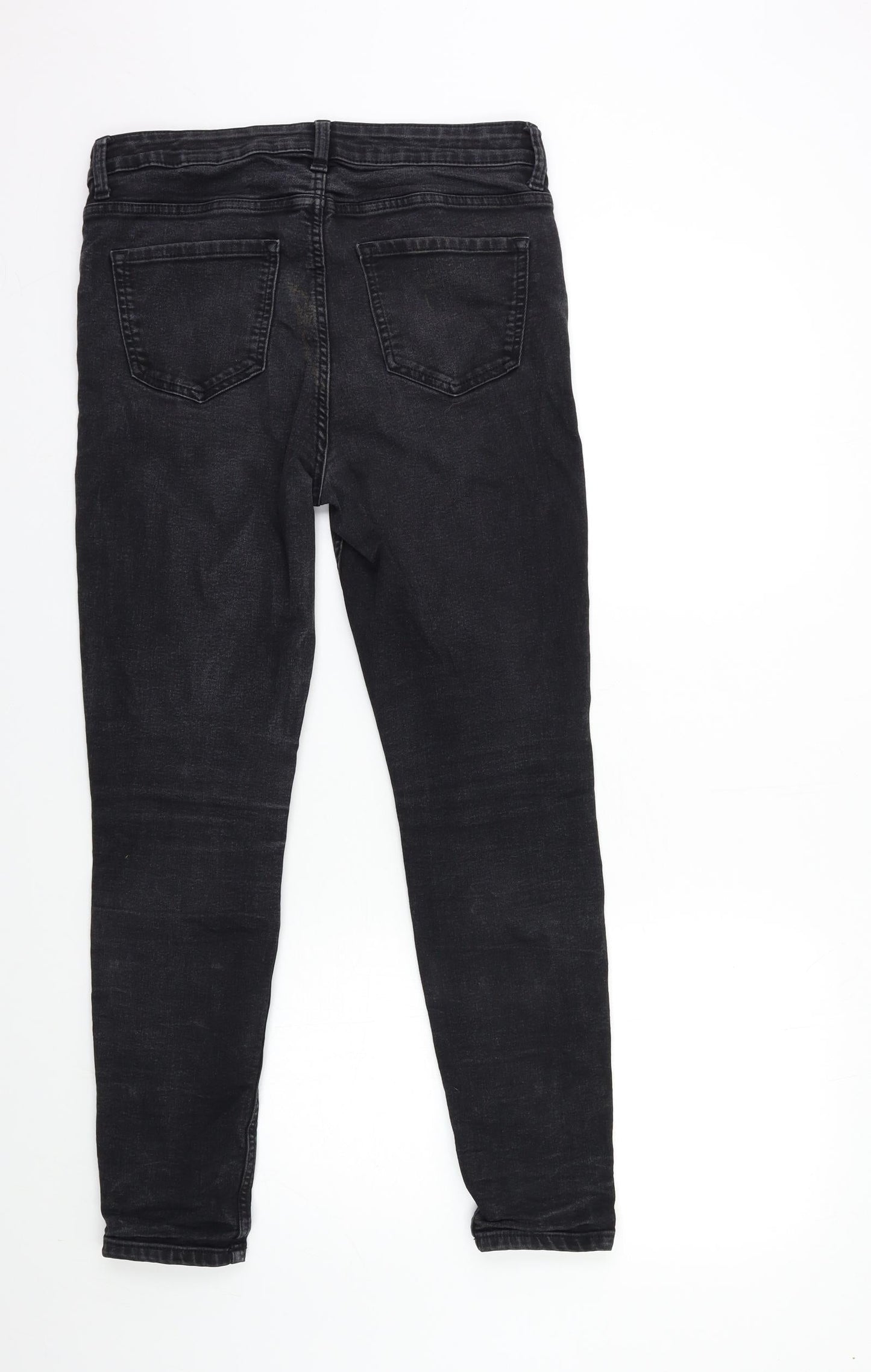 Womens UK Size 10 Marks and Spencer Regular Fit Skinny Black Jeans