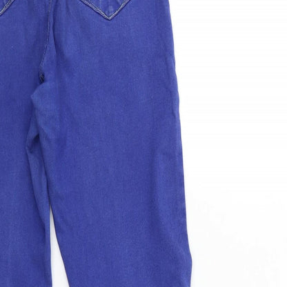 Denim & Co. Womens Blue  Denim Skinny Jeans Size 12 L30 in