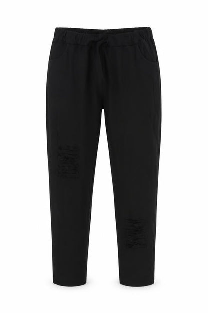 Womens UK Size 30 in Preworn Regular Fit  Black Trousers