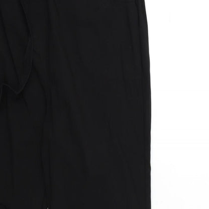 Womens UK Size 30 in Preworn Regular Fit  Black Trousers