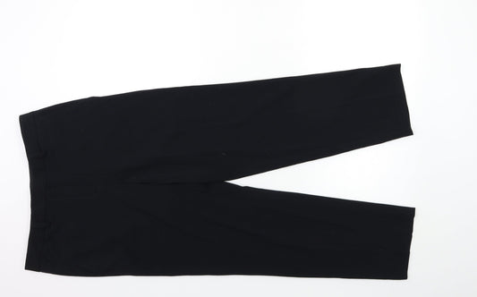 Womens UK Size 30 in Preworn Regular Fit  Black Trousers