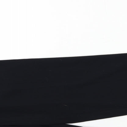 Womens UK Size 30 in Preworn Regular Fit  Black Trousers