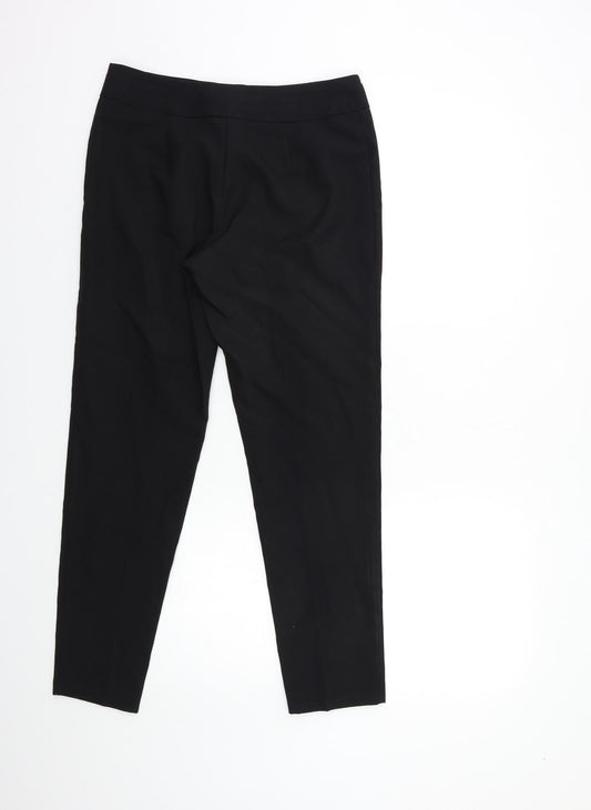 George Womens Black   Trousers  Size 8 L28 in