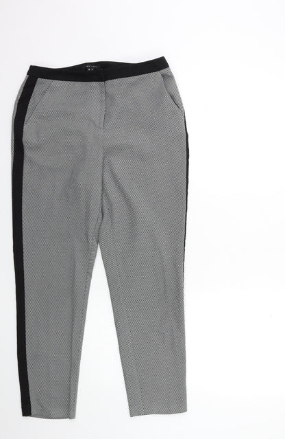 New Look Womens Grey   Trousers  Size 10 L27 in