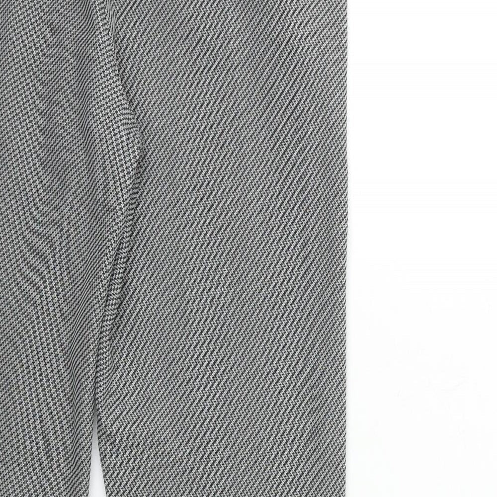 New Look Womens Grey   Trousers  Size 10 L27 in