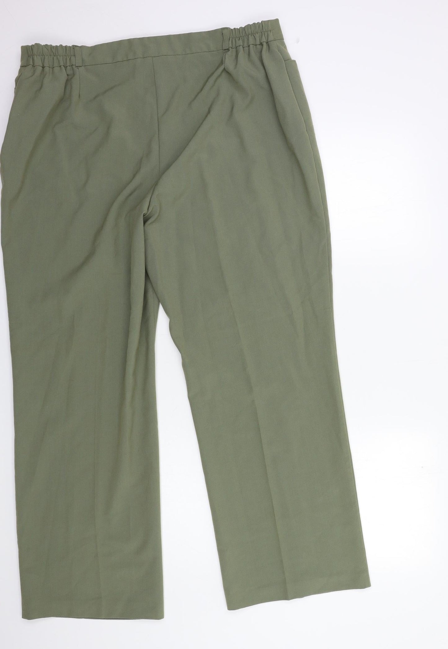 Womens UK Size 20 slimma Regular Fit  Red Trousers