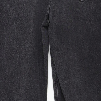 Topshop Womens Grey  Denim Skinny Jeans Size 28 in L28 in