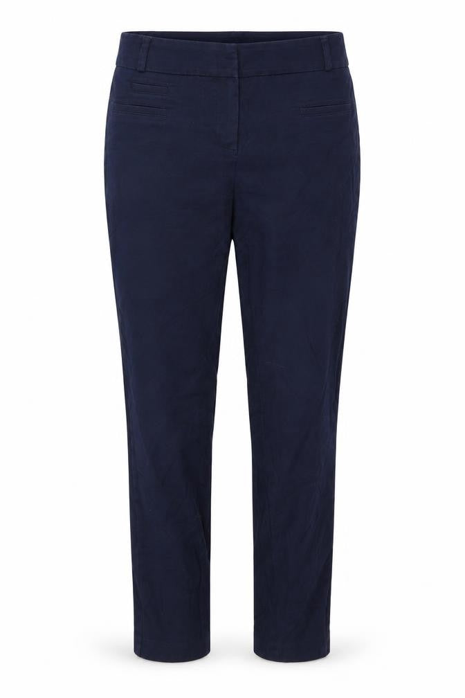 Womens UK Size 12 Camaieu Regular Fit  Blue Trousers