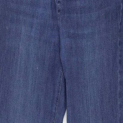 George Womens Blue  Denim Skinny Jeans Size 12 L27 in
