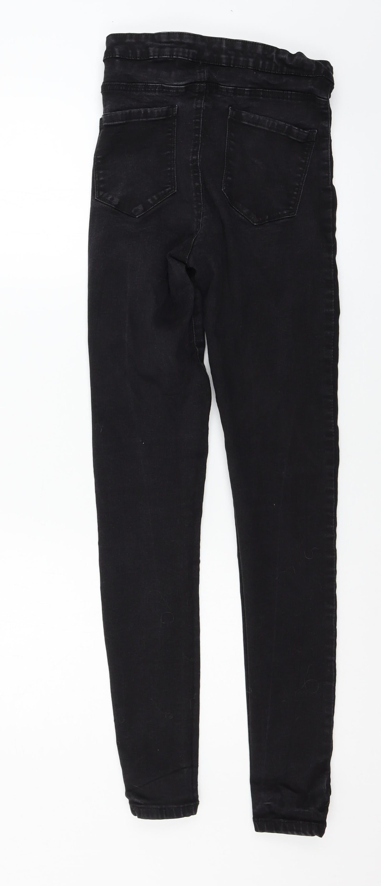 Denim & Co. Womens Black  Denim Skinny Jeans Size 12 L30 in