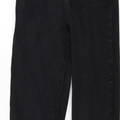 Denim & Co. Womens Black  Denim Skinny Jeans Size 12 L30 in