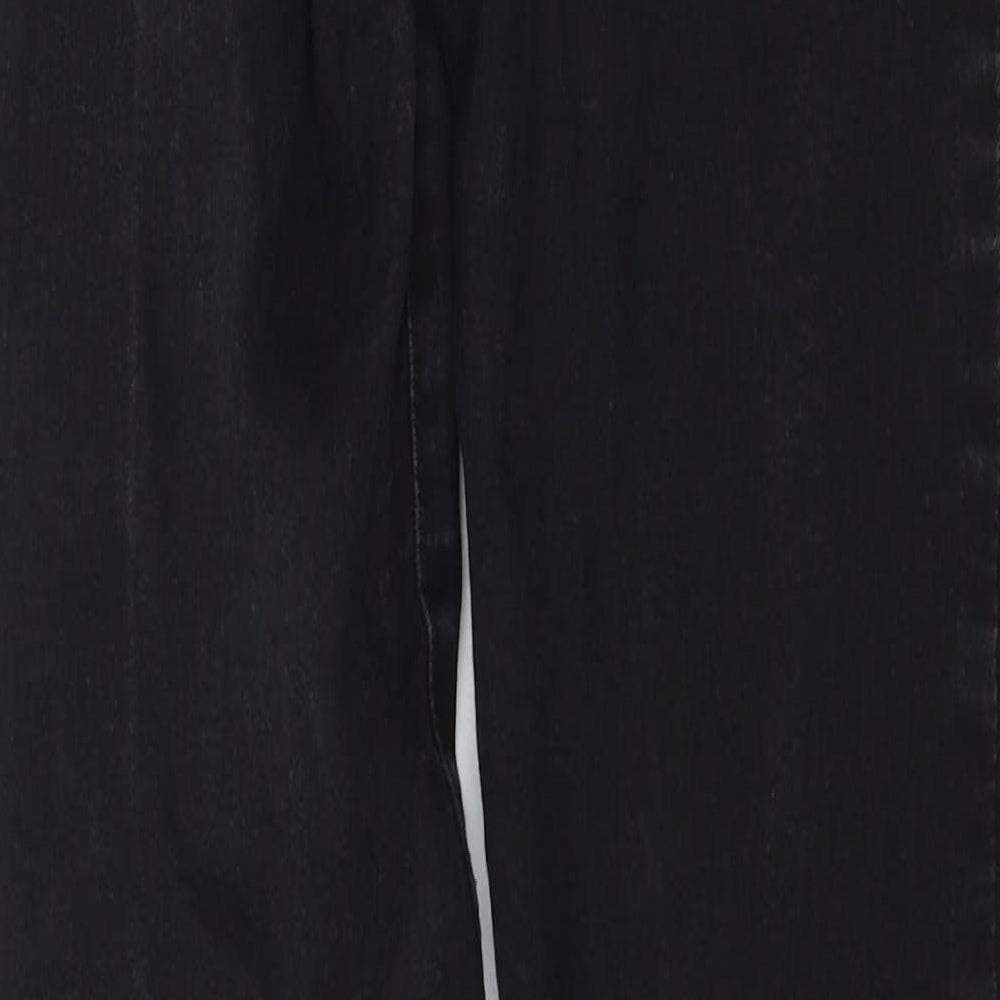 Denim & Co. Womens Black  Denim Skinny Jeans Size 12 L30 in