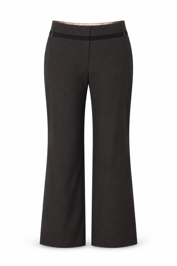 Womens UK Size 12 NEXT Regular Fit  Brown Trousers