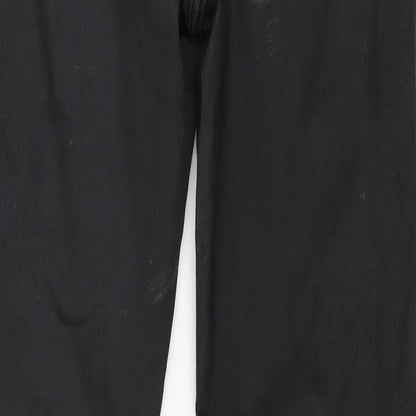 NEXT Womens Black  Denim Skinny Jeans Size 8 L31 in