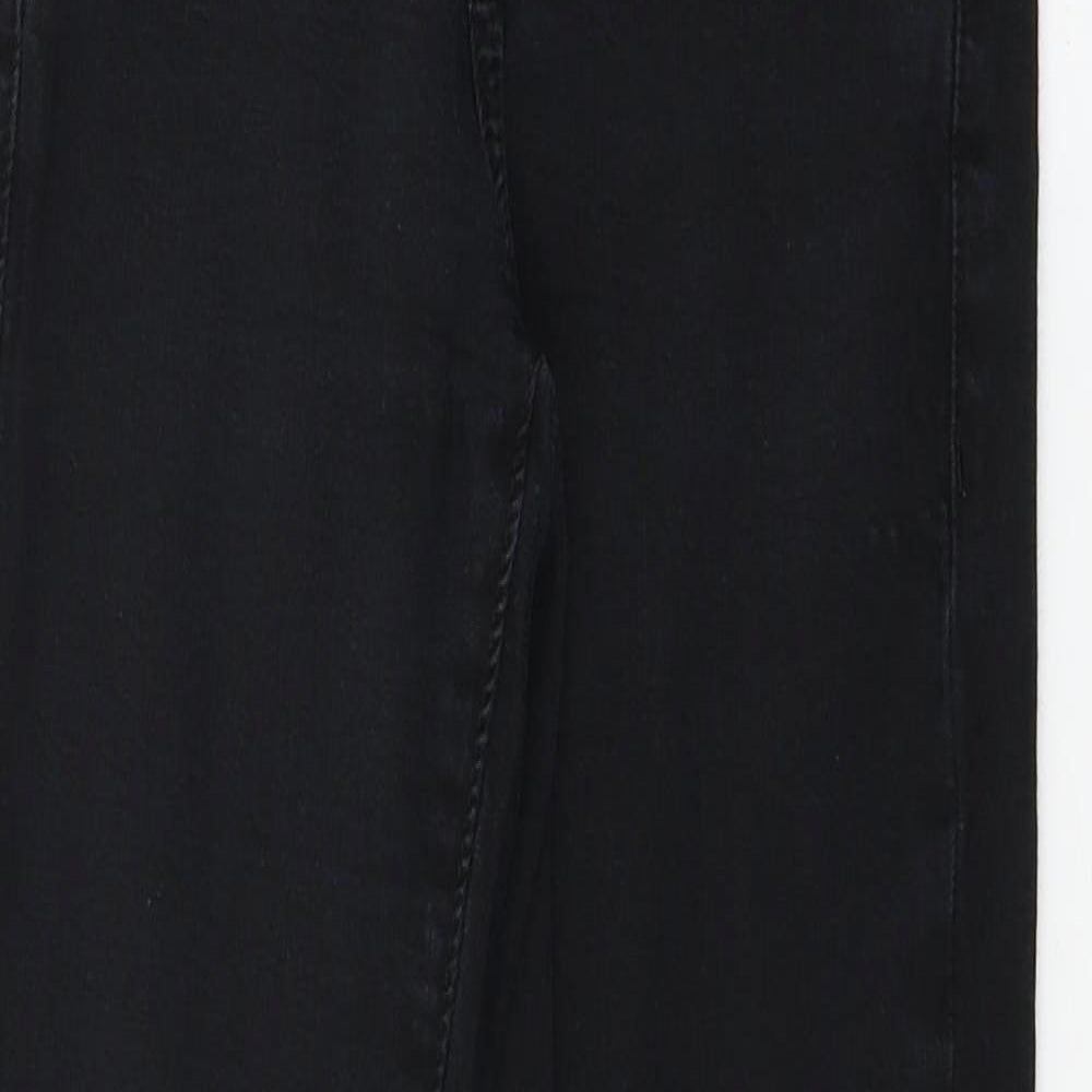 Topshop Womens Black  Denim Skinny Jeans Size 26 in L32 in
