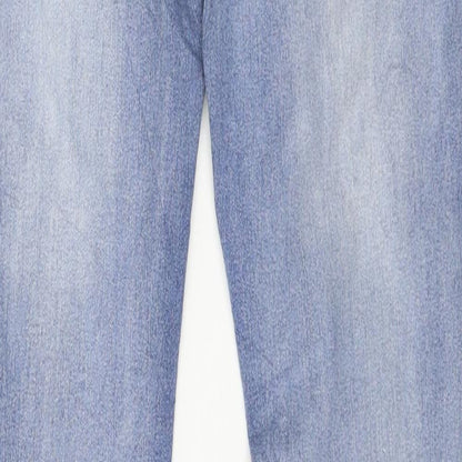 One Love Womens Blue  Denim Skinny Jeans Size M L29 in