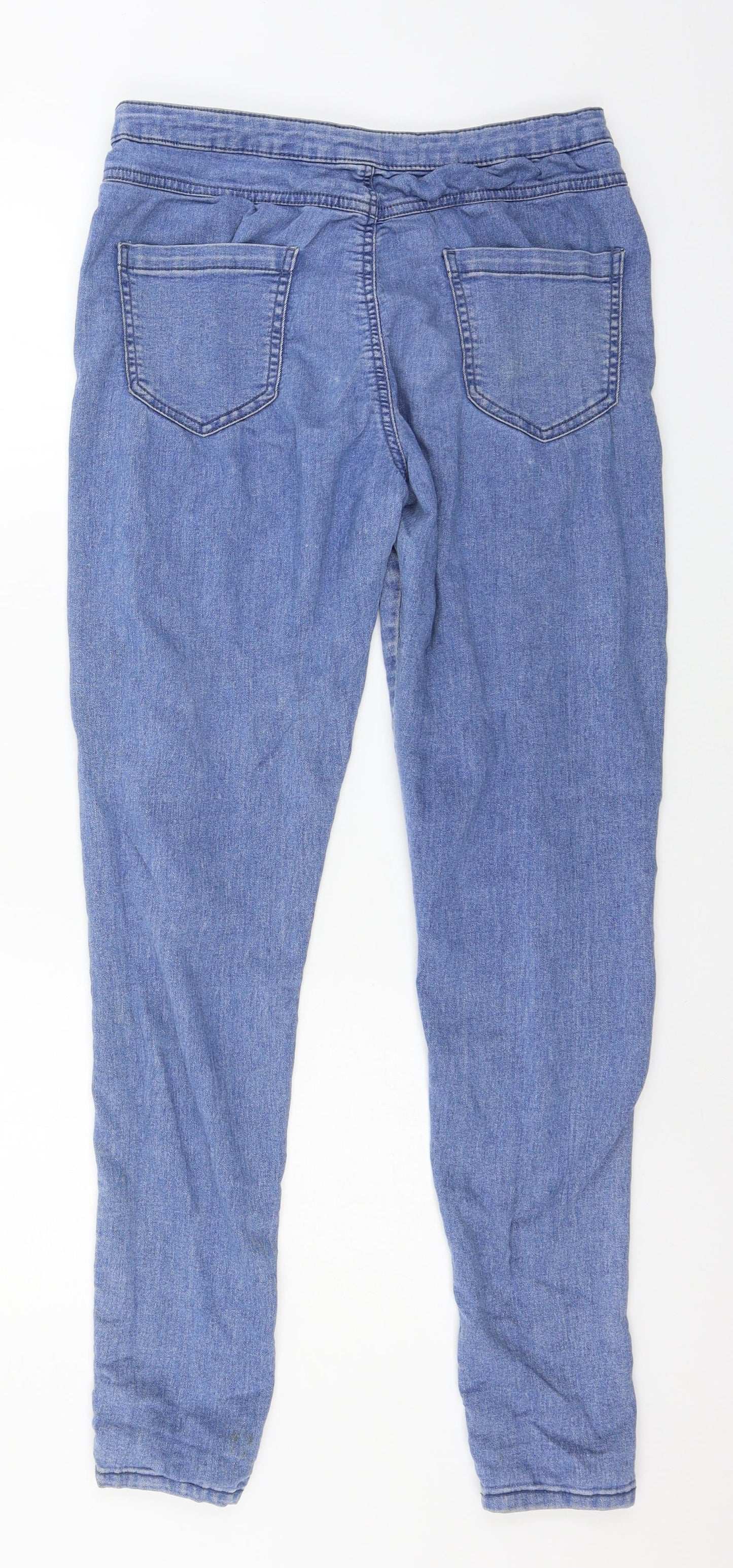 Denim & Co. Womens Blue  Denim Skinny Jeans Size 14 L29 in