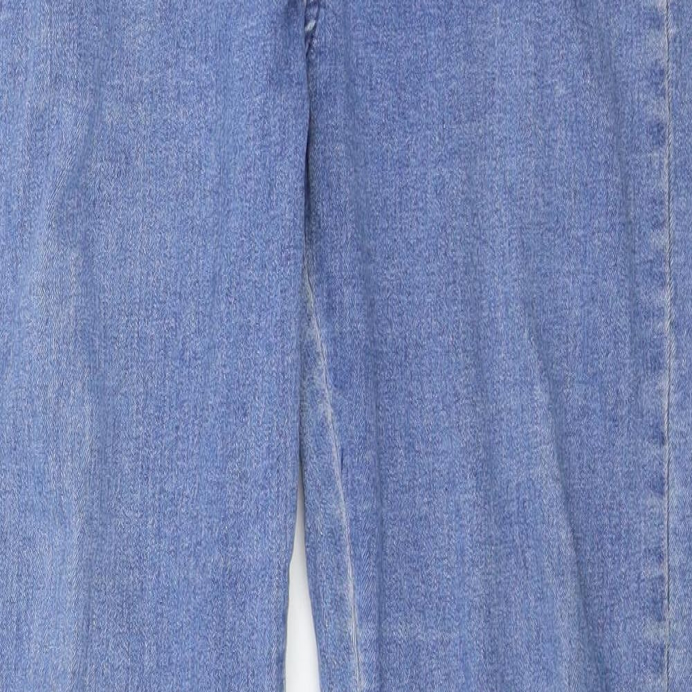 Denim & Co. Womens Blue  Denim Skinny Jeans Size 14 L29 in
