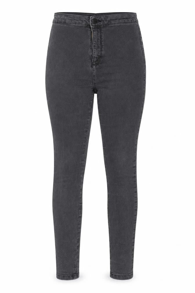 Womens UK Size 12 Miss Selfridge Regular Fit Skinny Grey Jeans
