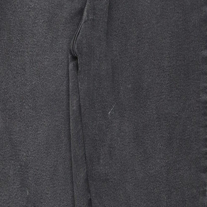 Miss Selfridge Womens Grey  Denim Skinny Jeans Size 12 L29 in