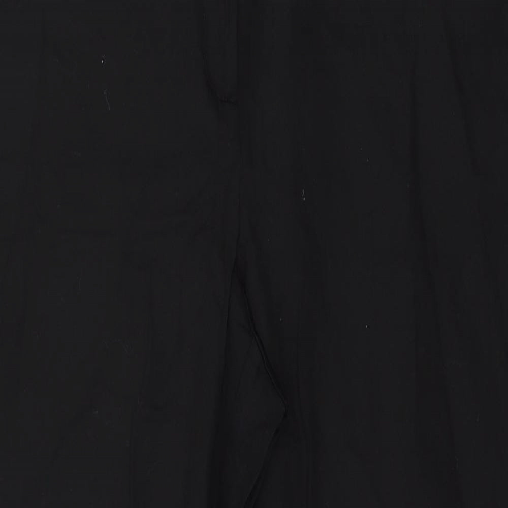 Womens UK Size 14 Dorothy Perkins Regular Fit  Black Trousers