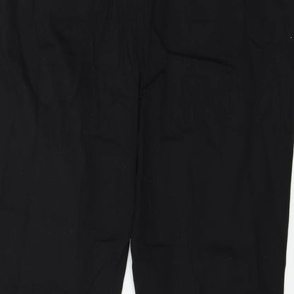 Womens UK Size 14 Dorothy Perkins Regular Fit  Black Trousers