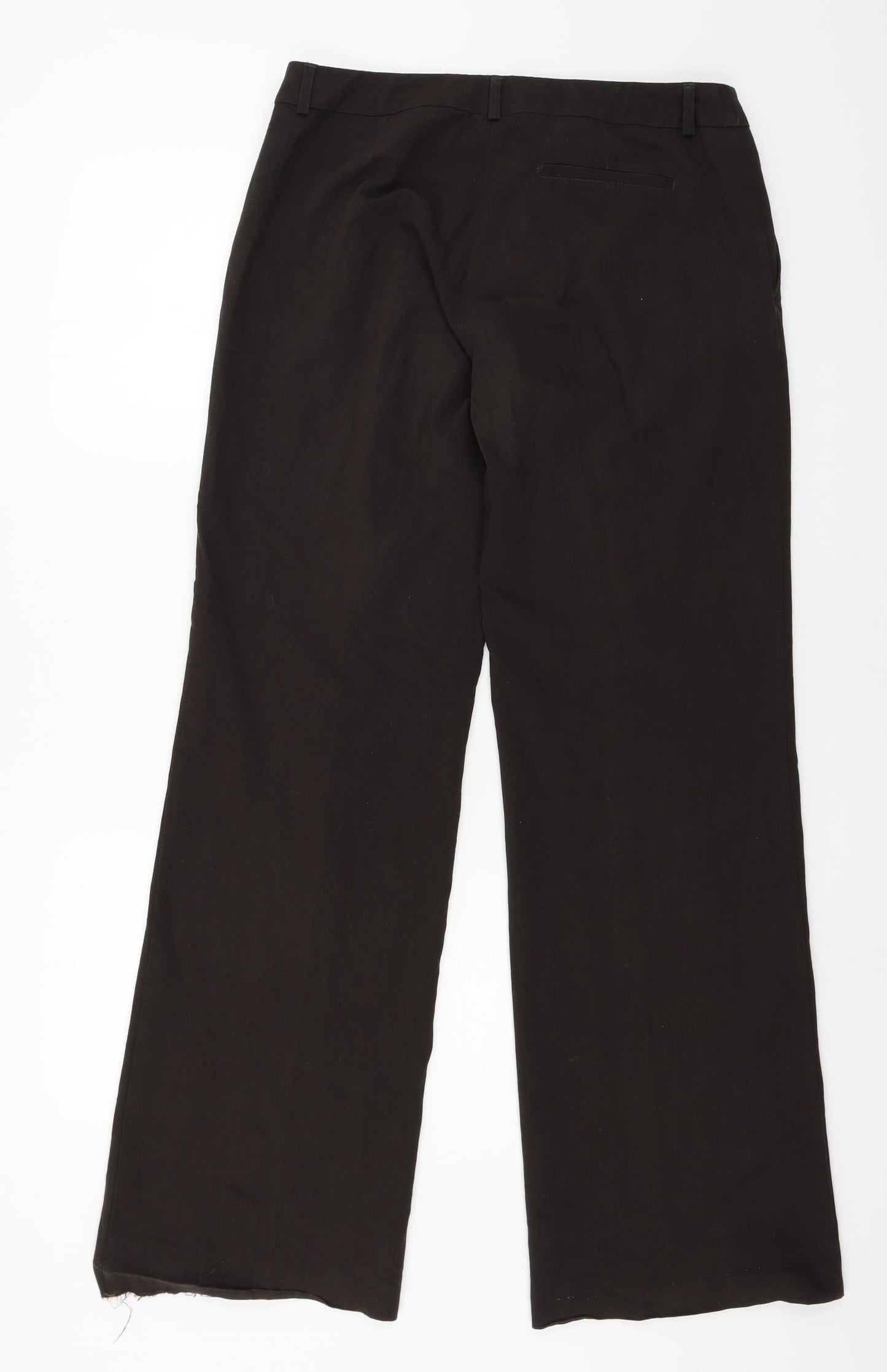 Yessica Womens Brown   Trousers  Size 14 L31 in
