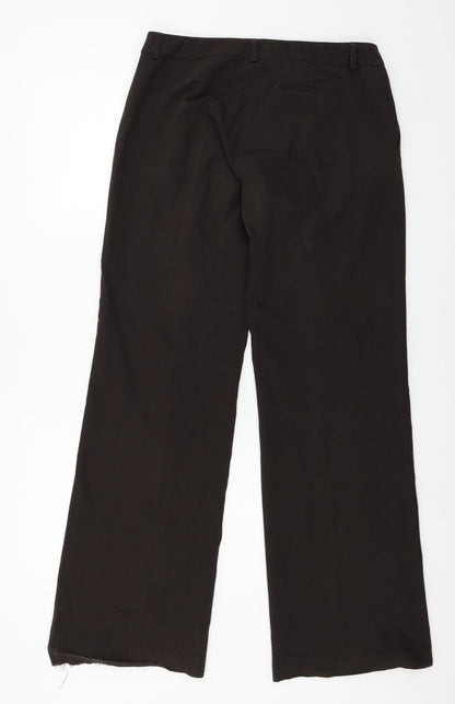 Yessica Womens Brown   Trousers  Size 14 L31 in