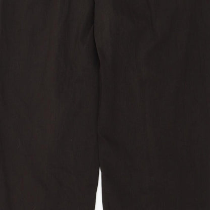 Yessica Womens Brown   Trousers  Size 14 L31 in