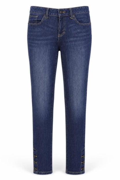 Womens UK Size 34 in Gap Regular Fit Skinny Blue Jeans
