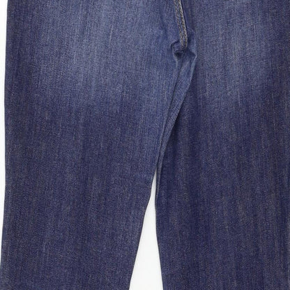 Gap Womens Blue  Denim Skinny Jeans Size 34 in L29 in