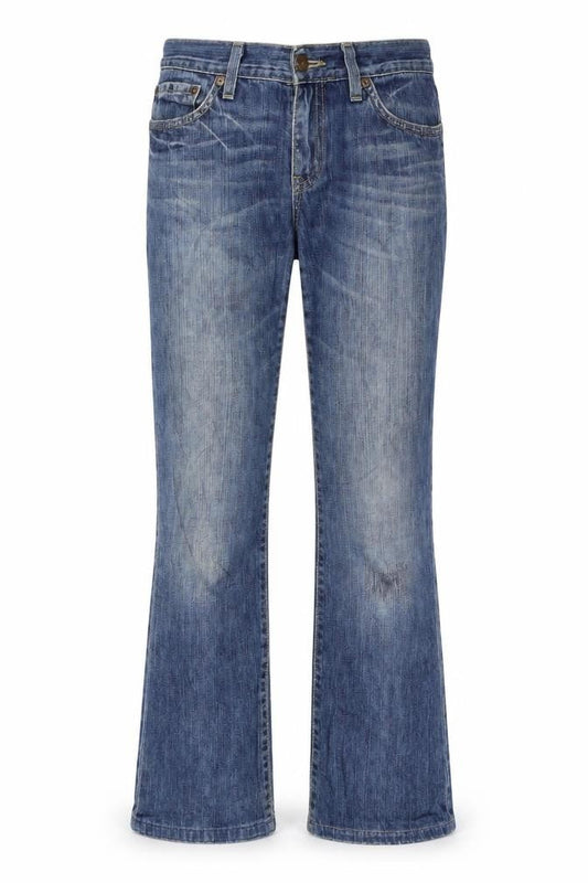 Womens UK Size 30 in BIG STAR Regular Fit Straight Blue Jeans