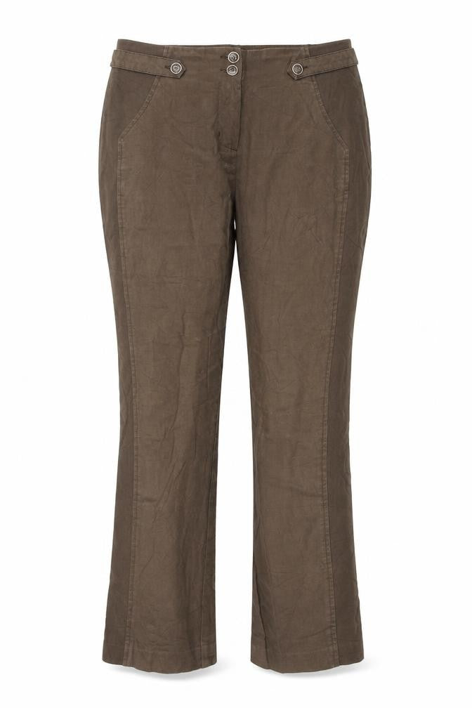 Womens UK Size 8 Monnari Regular Fit  Brown Trousers