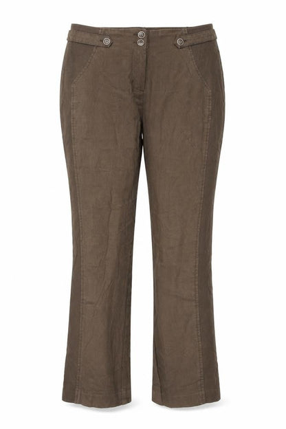 Womens UK Size 8 Monnari Regular Fit  Brown Trousers