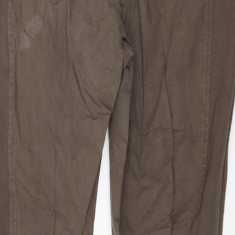 Womens UK Size 8 Monnari Regular Fit  Brown Trousers