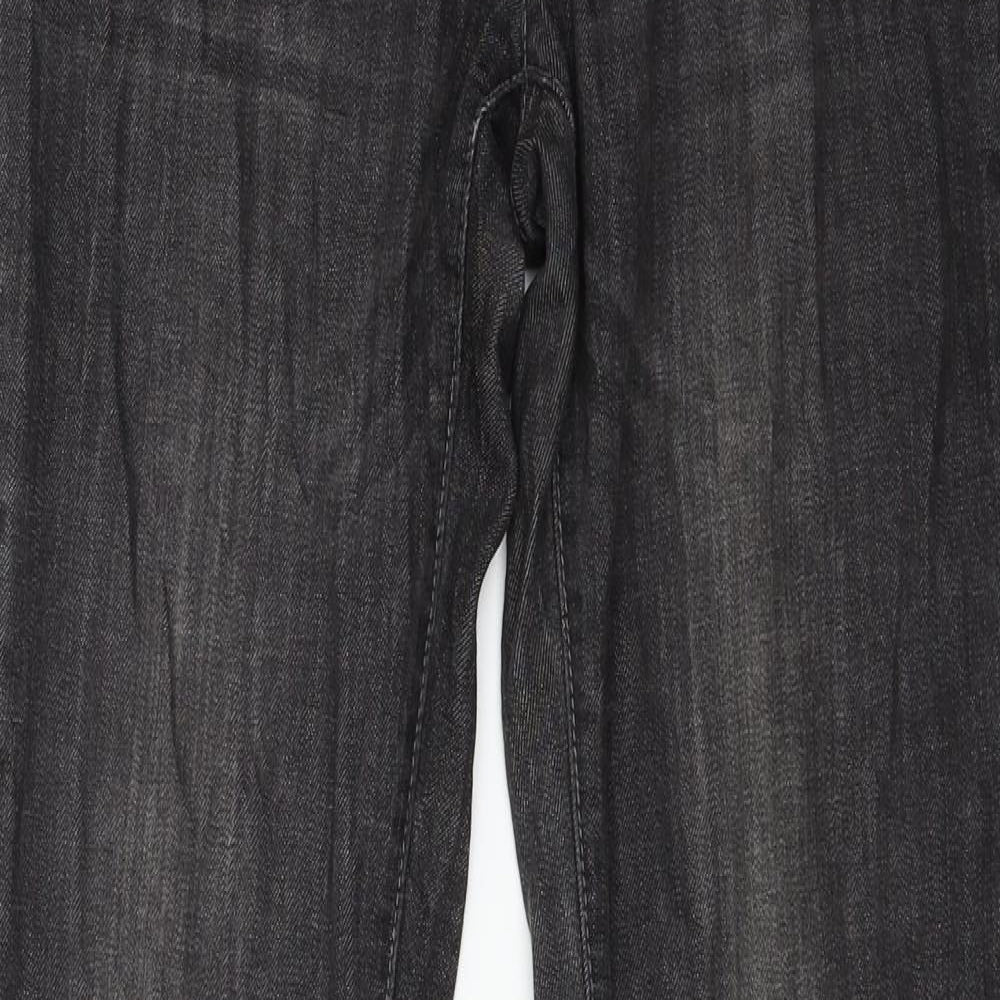 Womens UK Size 32 in Camaieu Regular Fit Straight Grey Jeans