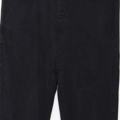 H&M Girls Black  Denim Jegging Jeans Size XL