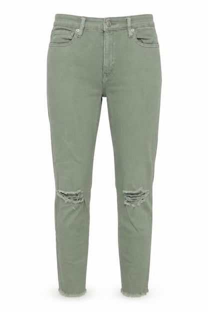 Womens UK Size 29 in Gap Regular Fit Skinny Green Jeans