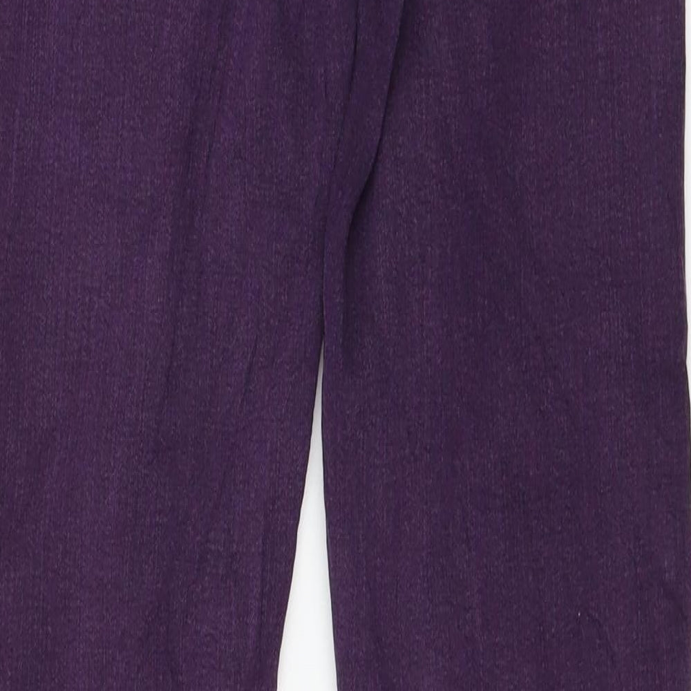 Flying Monkey Womens Purple  Denim Skinny Jeans Size 28 in L30 in