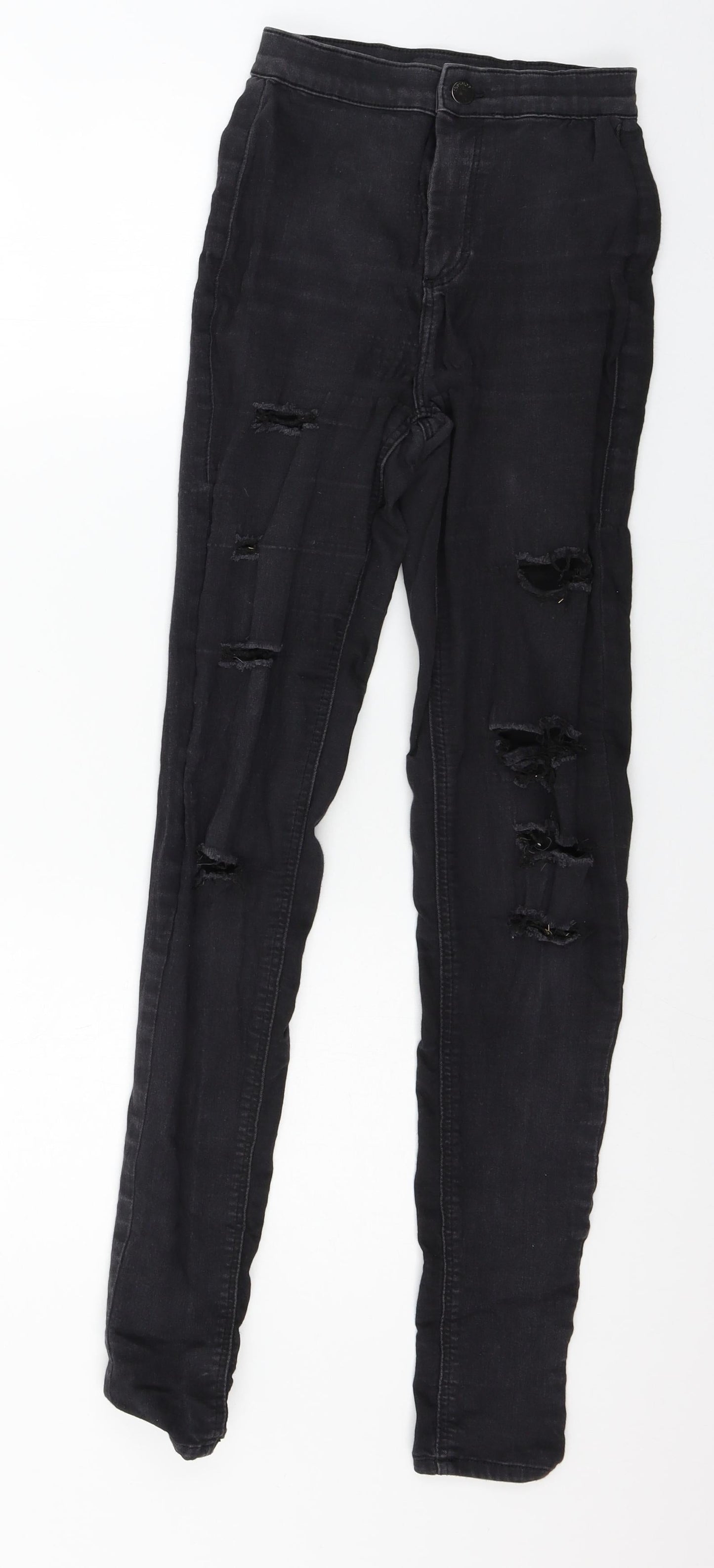 Topshop Womens Green  Denim Skinny Jeans Size 26 in L34 in