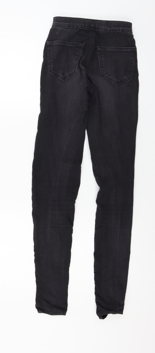 Topshop Womens Green  Denim Skinny Jeans Size 26 in L34 in