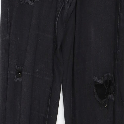 Topshop Womens Green  Denim Skinny Jeans Size 26 in L34 in