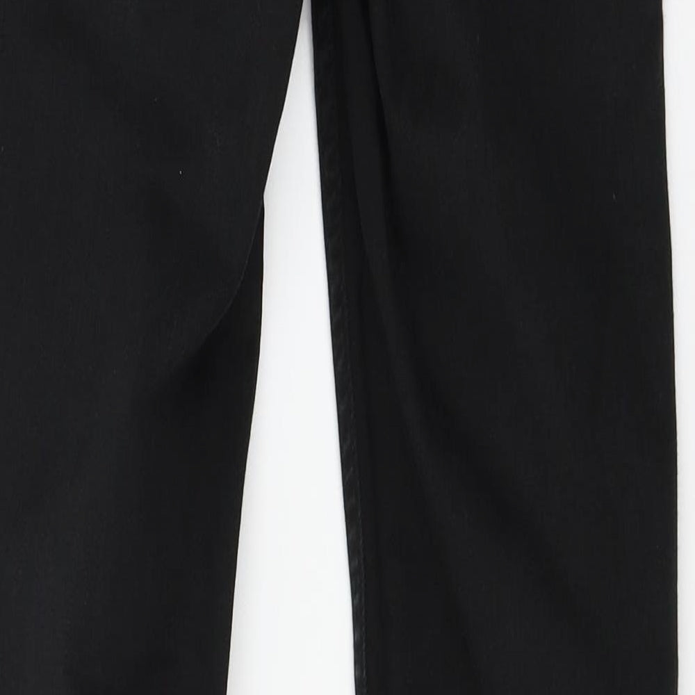 Oasis Womens Black  Denim Skinny Jeans Size 6 L29 in