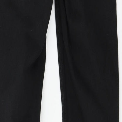 Oasis Womens Black  Denim Skinny Jeans Size 6 L29 in