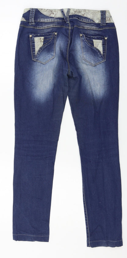 Wave, The Womens Blue  Denim Skinny Jeans Size 30 in L29 in