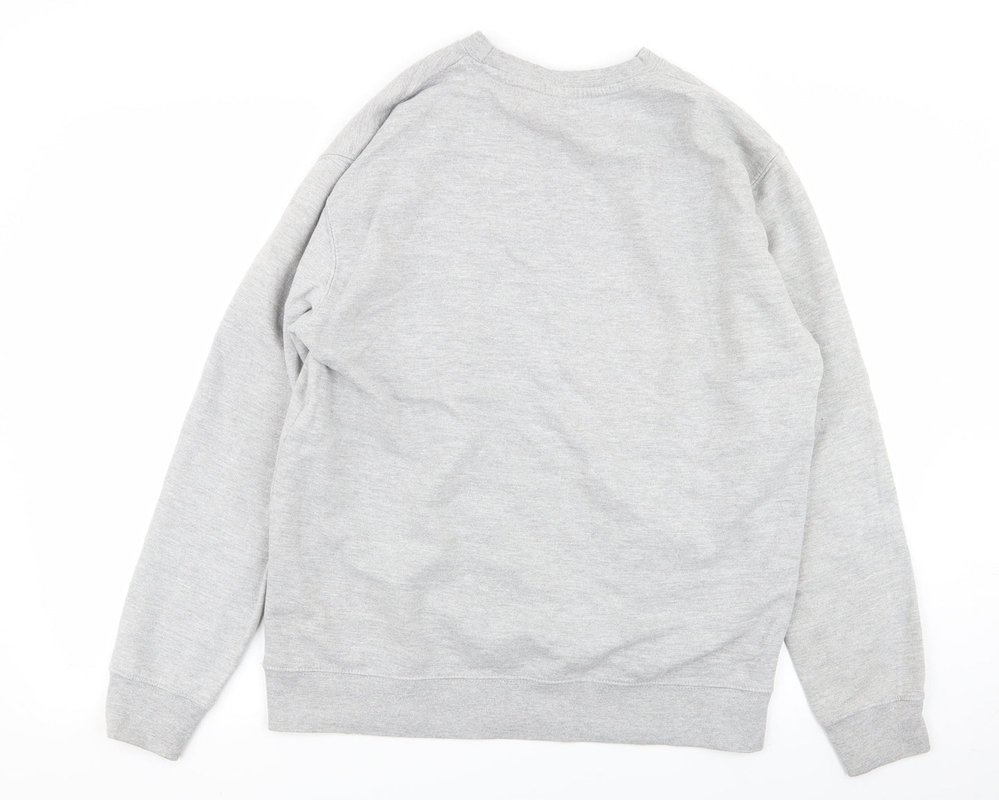 Awdis Mens Grey   Pullover Jumper Size L